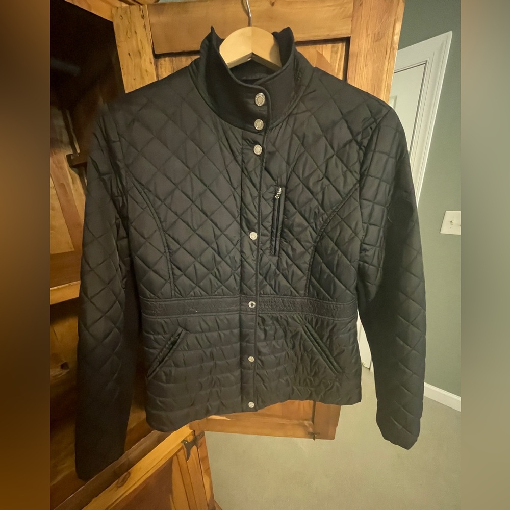 Lauren Ralph Lauren Black Quilted Jacket - PL